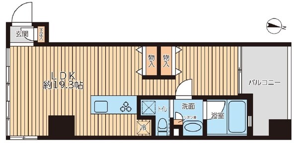 プライマルフロント錦糸町の物件間取画像